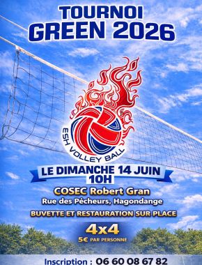 Tournoi Green - ESH Volleyball 