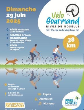 Vélo Gourmand – organisé par la Communauté de Communes Rives de Moselle
