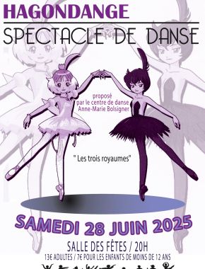 Spectacle du centre de danse Anne-Marie Bolsigner