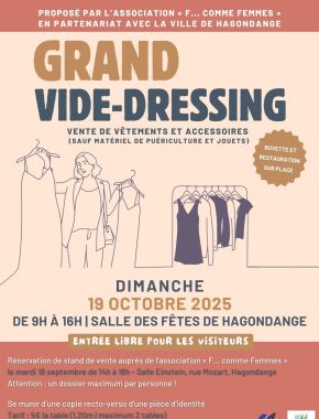 Vide-dressing