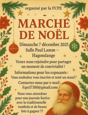 Marché de Noël de la FCPE
