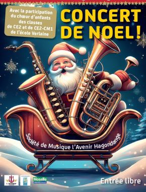 Concert de Noël de la Société de Musique l'Avenir 